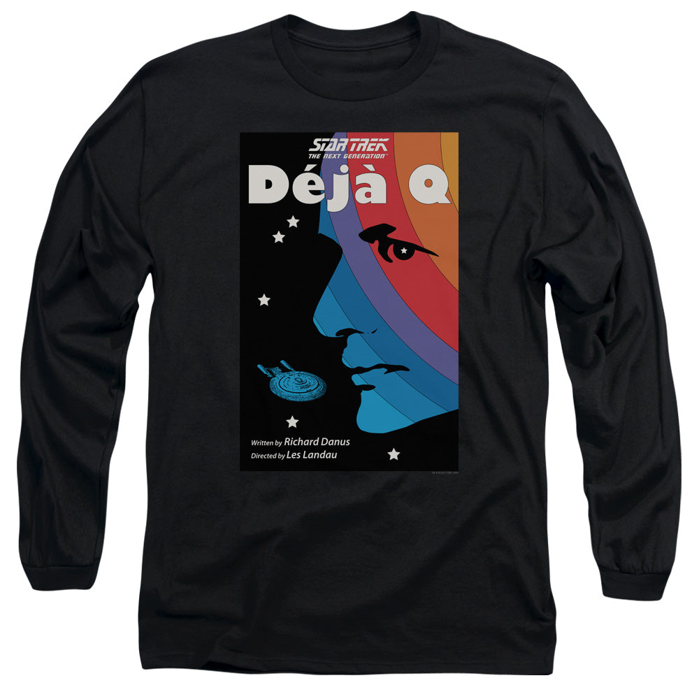 Star Trek Tng Season 3 Episode 13 Mens Long Sleeve Shirt Black Officially Licensed