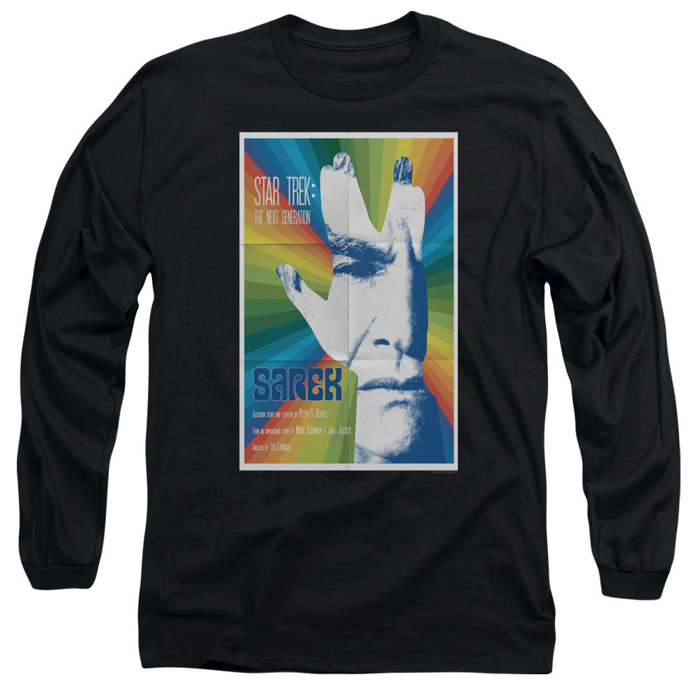Star Trek Tng Season 3 Episode 23 Mens Long Sleeve Shirt Black Officially Licensed