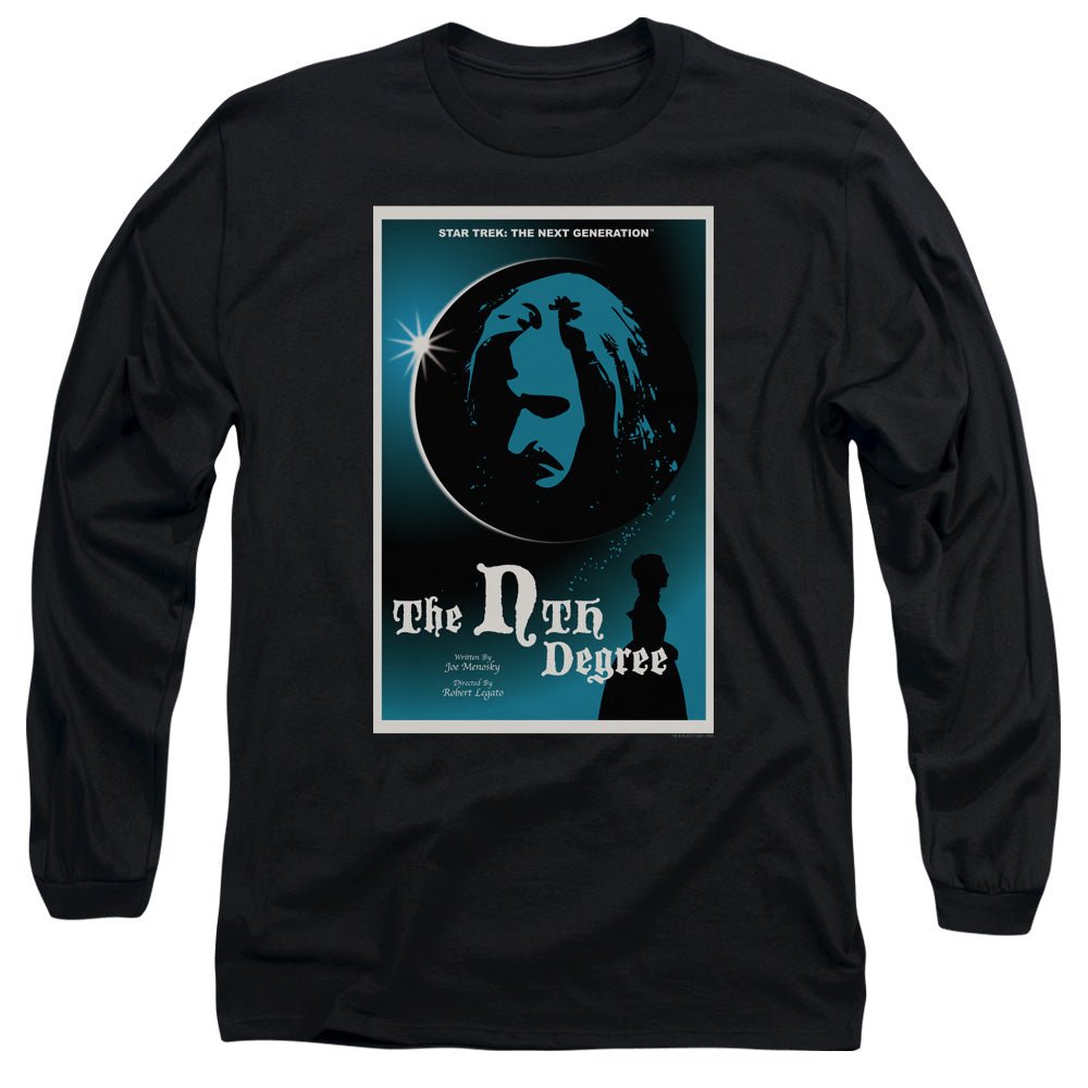 Star Trek Tng Season 4 Episode 19 Mens Long Sleeve Shirt Black Officially Licensed