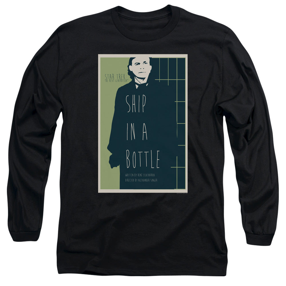 Star Trek Tng Season 6 Episode 12 Mens Long Sleeve Shirt Black Officially Licensed