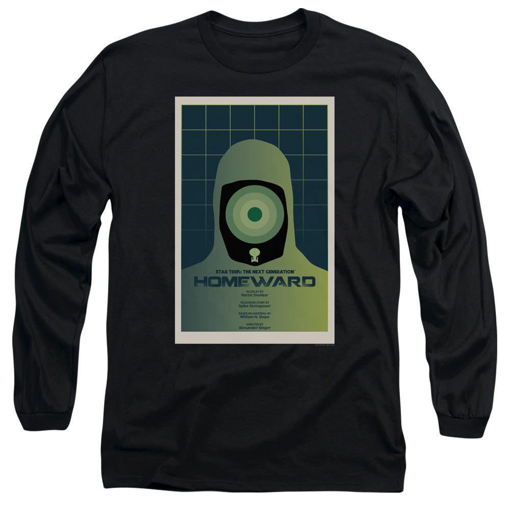 Star Trek Tng Season 7 Episode 13 Mens Long Sleeve Shirt Black Officially Licensed