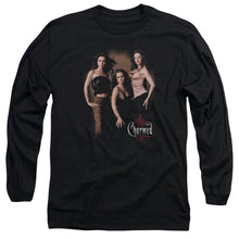 Load image into Gallery viewer, Charmed Three Hot Witches Mens Long Sleeve Shirt Black Officially Licensed
