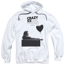 Load image into Gallery viewer, Crazy Ex Girlfriend Crazy Mad Mens Hoodie White