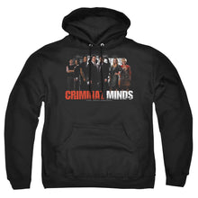 Load image into Gallery viewer, Criminal Minds The Brain Trust Mens Hoodie Black