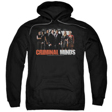 Load image into Gallery viewer, Criminal Minds The Brain Trust Mens Hoodie Black
