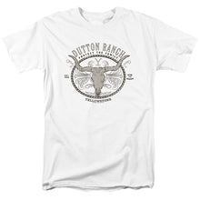 Load image into Gallery viewer, Yellowstone Dutton Ranch Mens T Shirt White