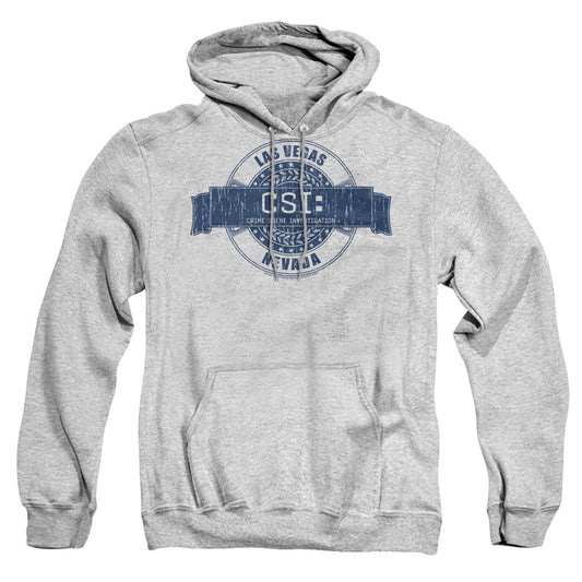 Csi Vegas Badge Mens Hoodie Athletic Heather