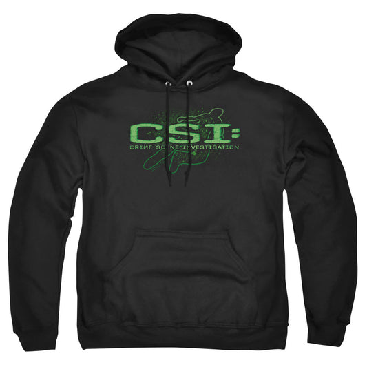 Csi Sketchy Shadow Mens Hoodie Black