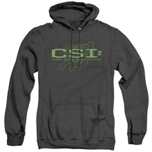 Load image into Gallery viewer, Csi Sketchy Shadow Heather Mens Hoodie Black