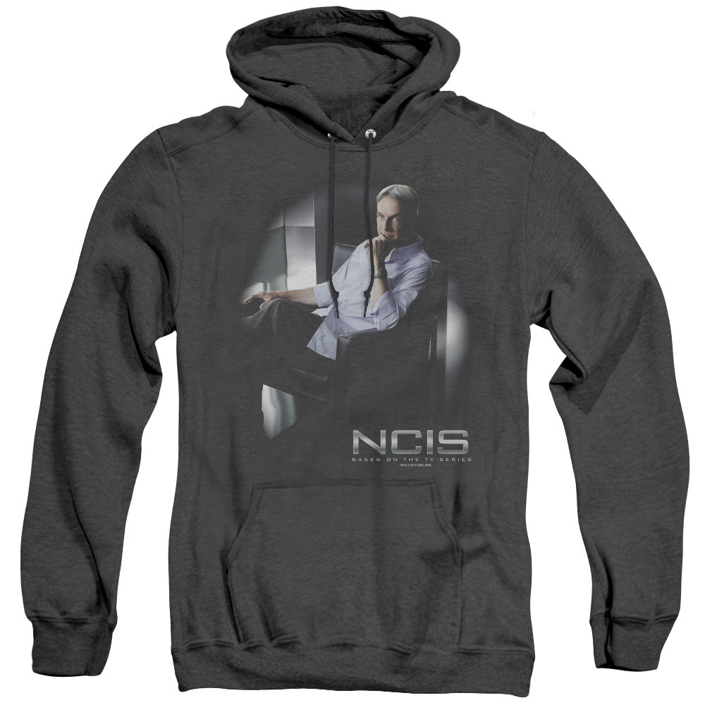 Ncis Gibbs Ponders Heather Mens Hoodie Black