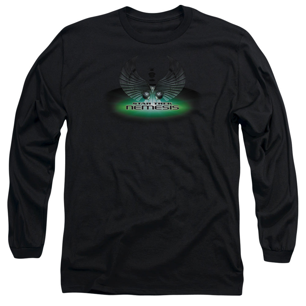 Star Trek Nemesis(Movie) Mens Long Sleeve Shirt Black Officially Licensed