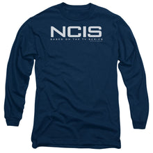 Load image into Gallery viewer, Ncis Logo Mens Long Sleeve Shirt Navy
