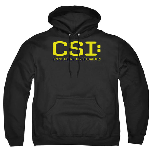 Csi Logo Mens Hoodie Black