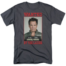Load image into Gallery viewer, Ncis Wanted Mens T Shirt Charcoal