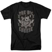 Load image into Gallery viewer, Mighty Mouse the Big Cheese Mens T Shirt Black