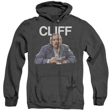 Load image into Gallery viewer, Cheers Cliff Heather Mens Hoodie Black