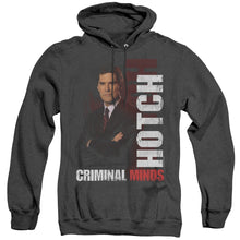 Load image into Gallery viewer, Criminal Minds Hotch Heather Mens Hoodie Black
