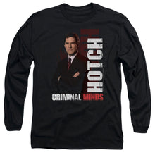 Load image into Gallery viewer, Criminal Minds Hotch Mens Long Sleeve Shirt Black Officially Licensed