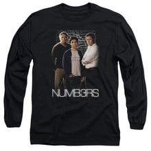 Load image into Gallery viewer, Numbers Equations Mens Long Sleeve Shirt Black