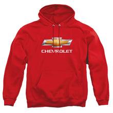 Load image into Gallery viewer, Chevrolet Chevy Bowtie Stacked Mens Hoodie Red