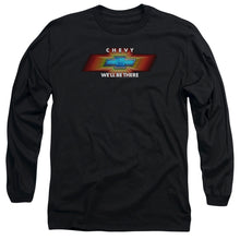 Load image into Gallery viewer, Chevrolet Chevy Well Be There Tv Spot Mens Long Sleeve Shirt Black Officially Licensed