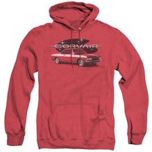 Load image into Gallery viewer, Chevrolet 65 Corvair Mona Spyda Coupe Heather Mens Hoodie Red