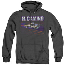 Load image into Gallery viewer, Chevrolet El Camino 85 Heather Mens Hoodie Black