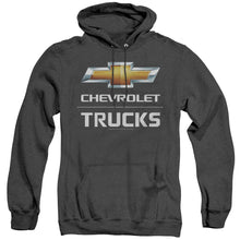 Load image into Gallery viewer, Chevrolet Trucks Heather Mens Hoodie Black
