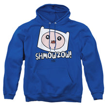 Load image into Gallery viewer, Adventure Time Shmowzow Mens Hoodie Royal Blue