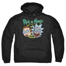 Load image into Gallery viewer, Rick And Morty Blown Minds Mens Hoodie Black