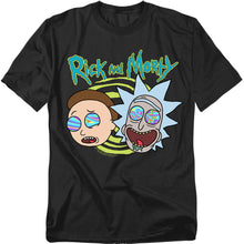 Load image into Gallery viewer, Rick And Morty Blown Minds Mens T Shirt Black