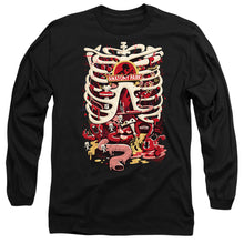 Load image into Gallery viewer, Rick And Morty Anatomy Park Logo Mens Long Sleeve Shirt Black Officially Licensed