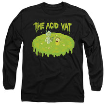 Load image into Gallery viewer, Rick And Morty The Acid Vat Mens Long Sleeve Shirt Black Officially Licensed