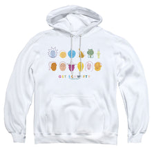 Load image into Gallery viewer, Rick And Morty Get Schwifty Mens Hoodie White