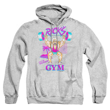 Load image into Gallery viewer, Rick And Morty Ricks Gym Mens Hoodie Athletic Heather