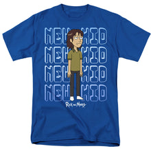 Load image into Gallery viewer, Rick And Morty Bruce Chutback Mens T Shirt Royal Blue