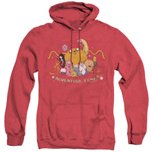 Load image into Gallery viewer, Adventure Time Outstretched Heather Mens Hoodie Red