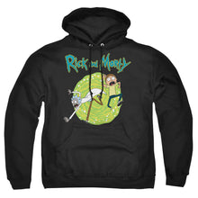 Load image into Gallery viewer, Rick And Morty Portal Mens Hoodie Black