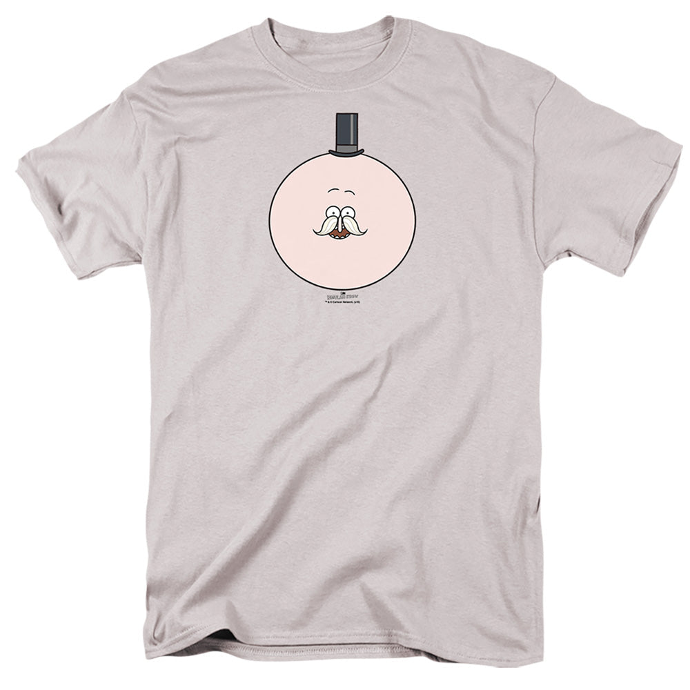 The Regular Show Pops Mens T Shirt Silver