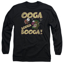 Load image into Gallery viewer, Courage Ooga Booga Booga Mens Long Sleeve Shirt Black Officially Licensed