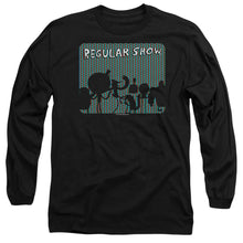 Load image into Gallery viewer, Regular Show Rgb Group Mens Long Sleeve Shirt Black Officially Licensed