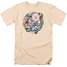 Load image into Gallery viewer, Regular Show Strange Circle Mens T Shirt Cream