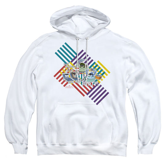 Regular Show We Gonna Party Mens Hoodie White