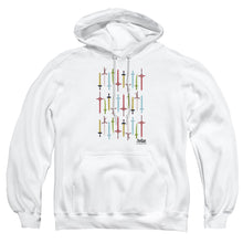 Load image into Gallery viewer, Adventure Time Swords Mens Hoodie White