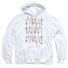 Load image into Gallery viewer, Adventure Time Swords Mens Hoodie White