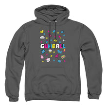 Load image into Gallery viewer, Amazing World Of Gumball Fun Drops Mens Hoodie Charcoal