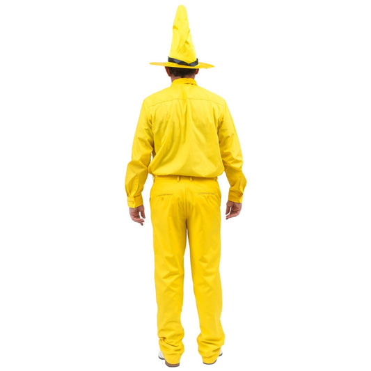 Curious Monkey Man in The Yellow Hat Costume Halloween Costume Cosplay