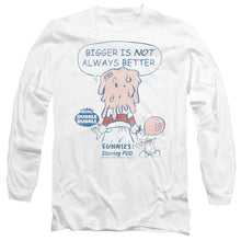 Load image into Gallery viewer, Dubble Bubble Bigger Mens Long Sleeve Shirt White Officially Licensed