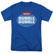Load image into Gallery viewer, Dubble Bubble Vintage Logo Mens T Shirt Royal Blue