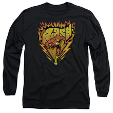 Load image into Gallery viewer, Dc Flash Blazing Speed Mens Long Sleeve Shirt Black Officially Licensed
